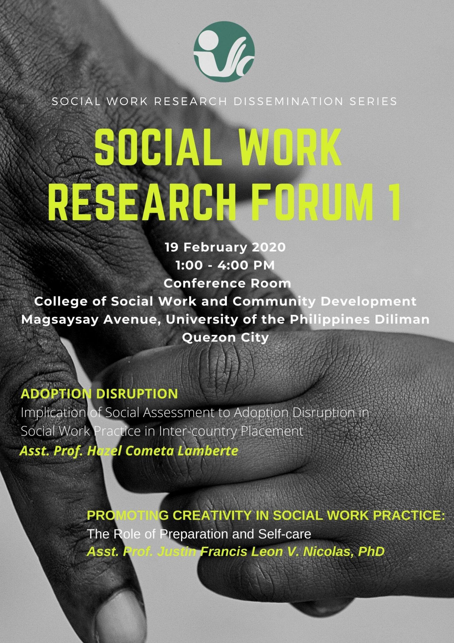 Social Work Research Forum 1