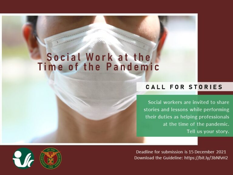 Call for Stories: Social Work at the time of the Pandemic