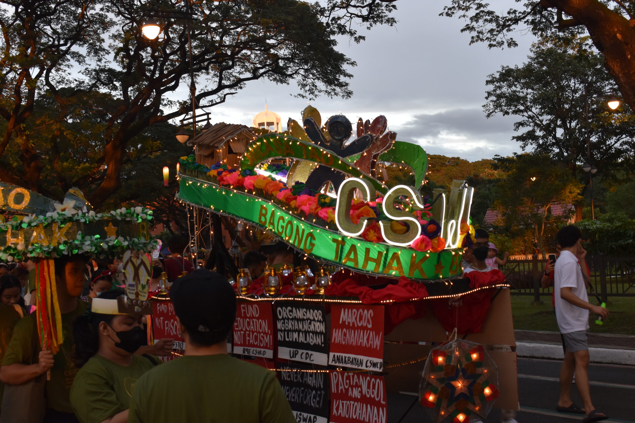 CSWCD wins 3rd Place in the UPD Lantern Parade 2022