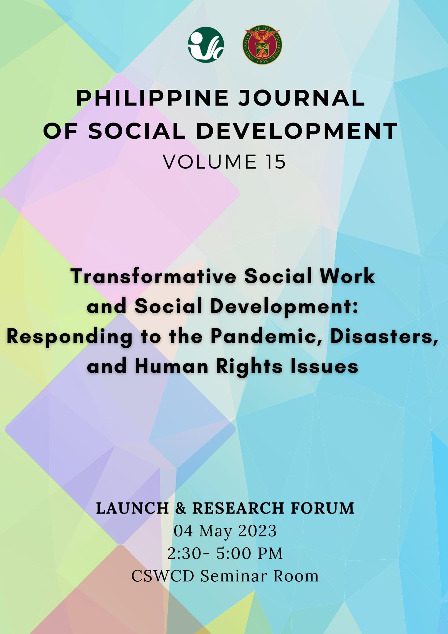 May 4, 2023 | PJSD Volume 15 Launch and Research Forum