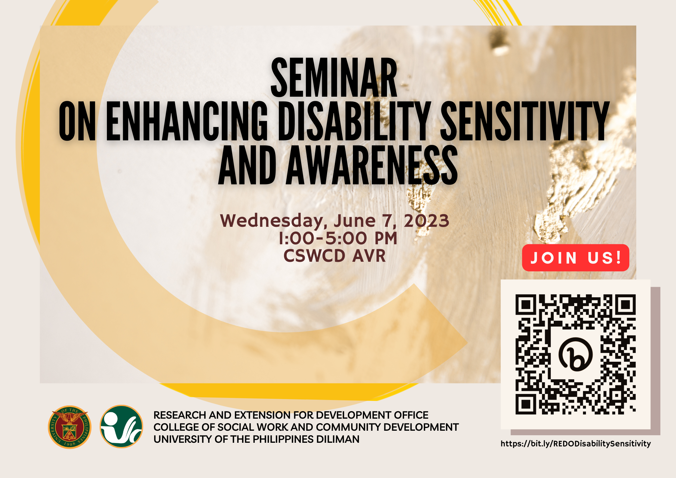 June 7, 2023 | Seminar on Enhancing Disability Sensitivity and Awareness