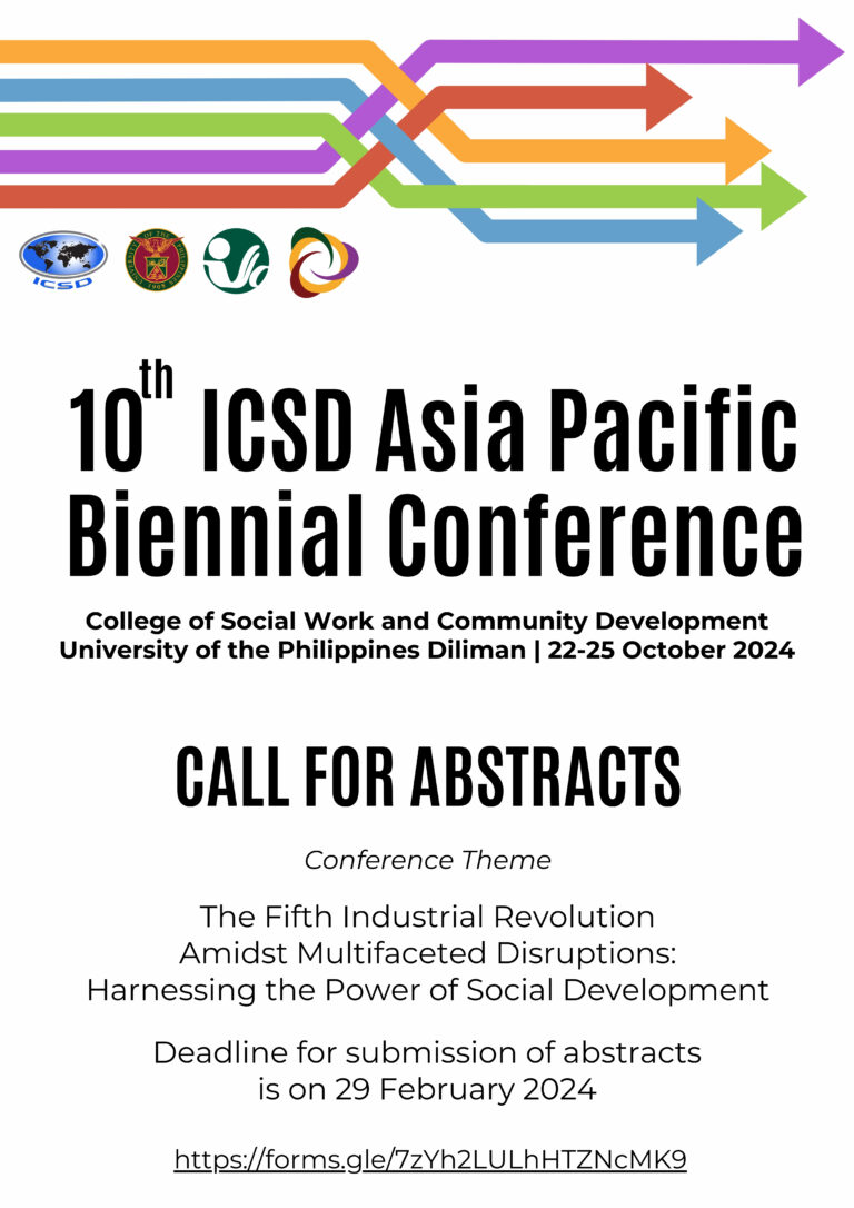 Call for Abstracts for the 10th ICSD Asia Pacific Biennial Conference